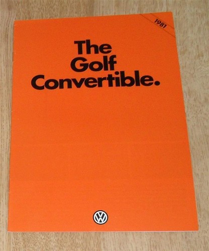 Volkswagen golf convertible - volkswagen, vw