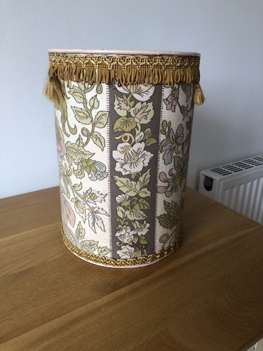 Vintage floral fabric tassel - vintage,