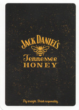 RARE MODERN "Whisky - Jack Daniels (Tennessee Honey Whisky)" SINGLE Play Card