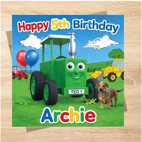 Tractor ted themed - tractor,
