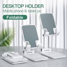 Adjustable Phone Stand Foldable Mobile Phone Tablet Holder Dock Cradle Portable