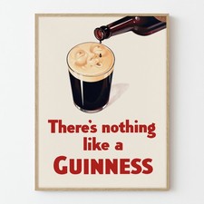 Vintage Guinness Poster Theres