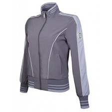 Sports Riding Jacket Ladies Track Suit Long Sleeves Women Casual Grey Warm Coat