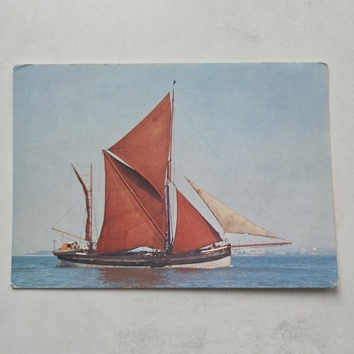 Thames barge cambria under - thames,