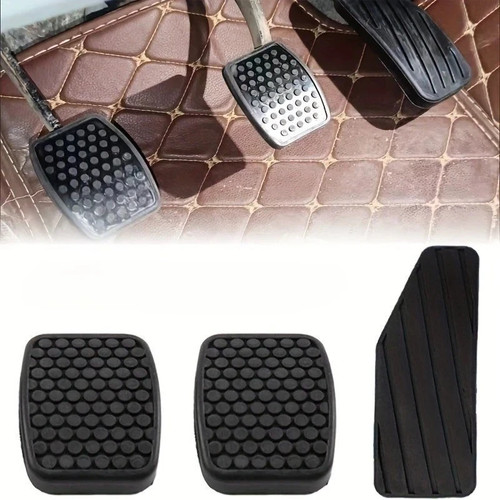 Set rubber car pedal - set, of