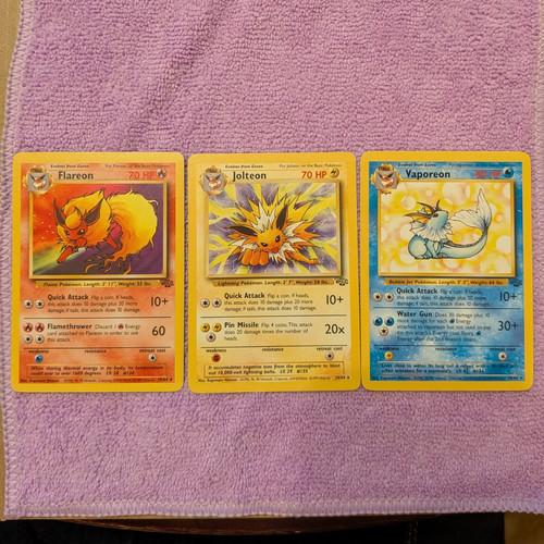 Pokémon tcg flareon jolteon - pokémon,