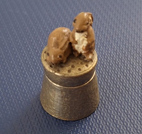 Collectible thimble made - a,