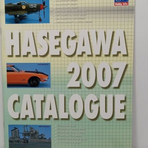Hasegawa 2007 catalogue - catalogue, model