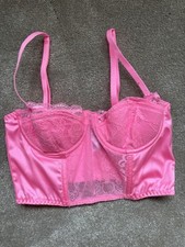 Ladies New Bright Pink Corset