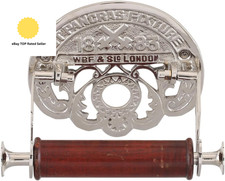 Traditional Brass Toilet Roll