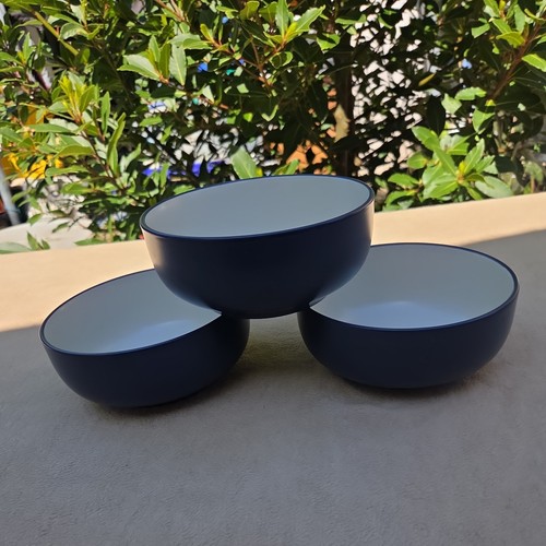 Tesco aura blue stoneware - x,
