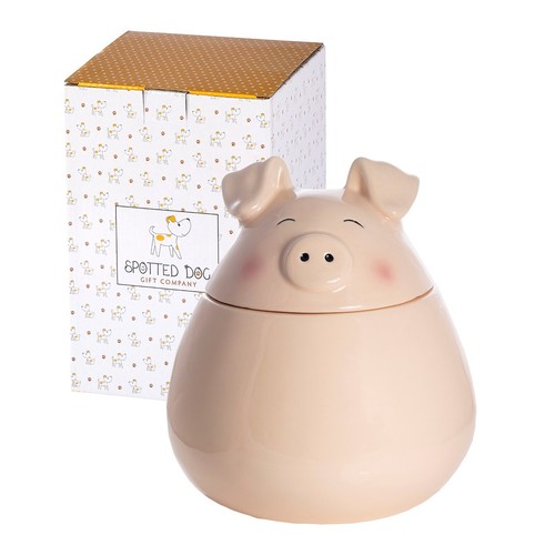 Cookie jar ceramic novelty - jar,