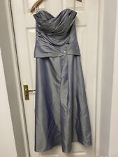 Romantica Bridesmaid Strapless  Dress  Silver (Lilac )Iridescent