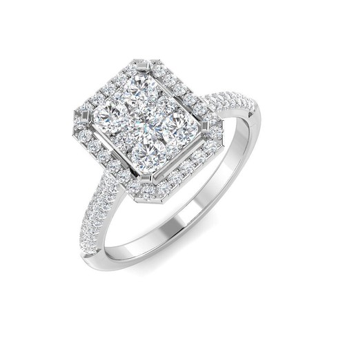 Art deco style diamond - art,