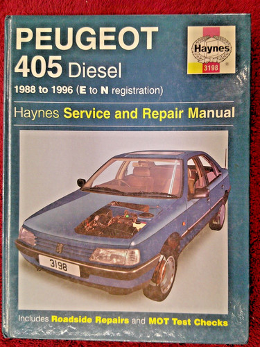 Peugeot 405 haynes - peugeot, (diesel)