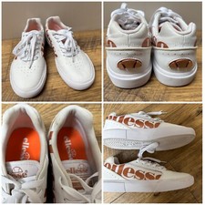 Ellesse Ostuni Low Top Lace Up Sneakers Trainers Shoes size UK 3