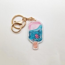 Cute Axolotl Shaker Key Chain