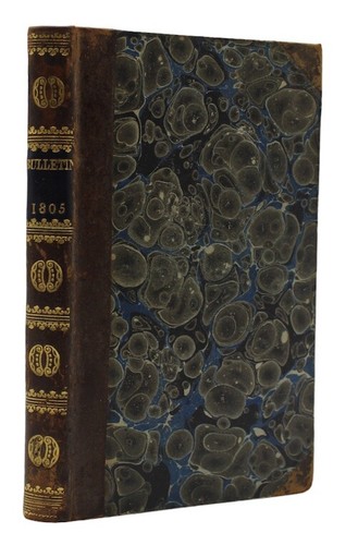 1805 bulletins the - of,
