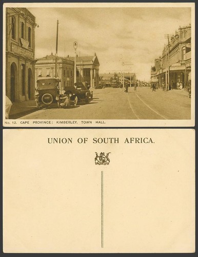 South africa old postcard - africa, cape