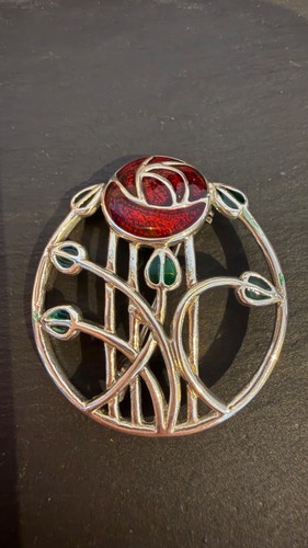 925 silver art - nouveau, rennie
