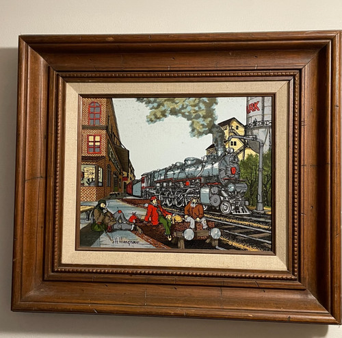 Hargrove oil canvas hobo - canvas,