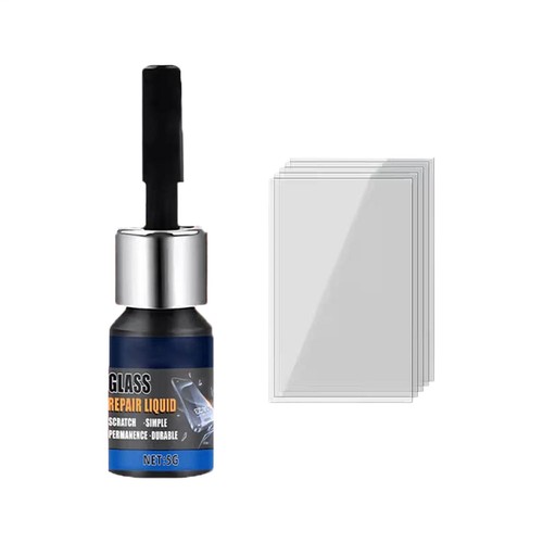 Glass repair liquid kit - liquid,