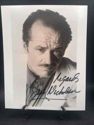 Jack nicholson autographed - jack,