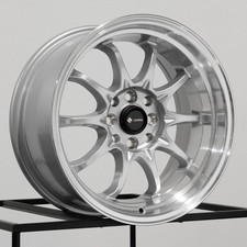 16x8 Vors TR3 4x108 20 Silver