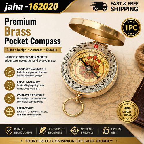 Mini copper compass - mini, outdoor