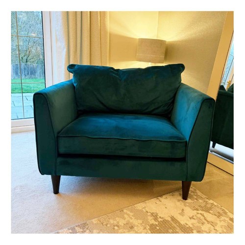 Teal petrol blue velvet - teal,