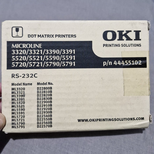 Oki microline 232c - microline, rs-232c