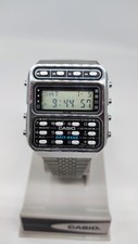 Vintage Casio CD-401 Databank Calculator Watch Made in 1983