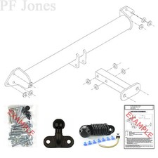 Tow-Trust Towbar for Toyota RAV4 (with Step) (XA20) 2000-2006 - Flange Tow Bar