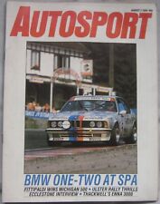 AUTOSPORT magazine 1 August