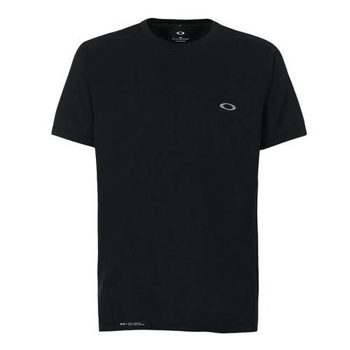 Oakley logo mens black - black, t-shirt