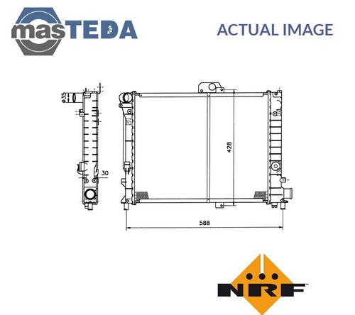 504140 engine cooling radiator - 504140,