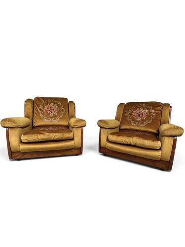 Pair guy rogers teak and - of,