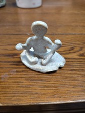 Yoga Pottery Figurine