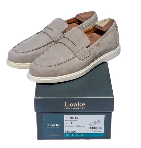 Loake shoemakers como grey - loake, –