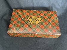Mauchline Tartan ware Playing Card Box “Prince Charlie “