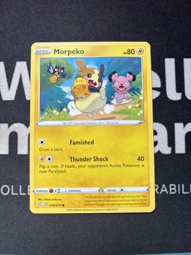 Pokemon morpeko 036 072 - -, 036/072