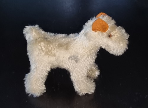 Vintage original steiff dog - vintage,
