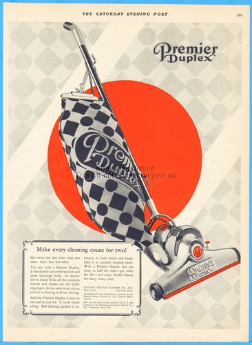 1927 electric vacuum cleaner - 1927,