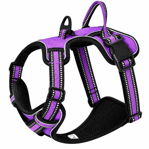 Dog harness pull adjustable - dog,