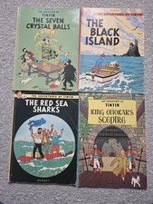 Tintin Books Vintage Comics