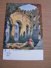 Rochester Castle The Interior Vintage Tuck Postcard Kent In Dickens Land Aveling