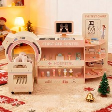 Wooden Pretend Hospital Office