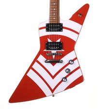 Epiphone Jason Hook M4 Explorer Electric Guitar, Red (Pre-Owned)