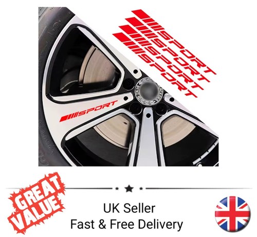 Red stickers sport racing - red,