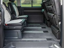 VW T6.1 Transporter Caravelle rear captain seats executive seats grey alcantara